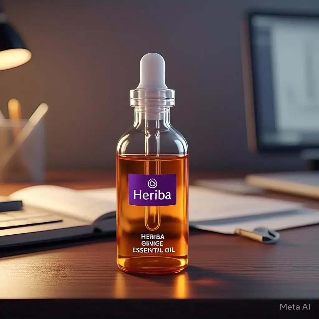 Heriba Ginger 100% Pure Essential Oil