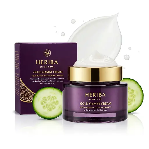 [HER-009] Heriba Gold Gamat Cream/Skincare/Gold Cucumber Sea/Cream wajah